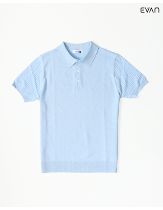 Modern Knit Polo for Refined Comfort