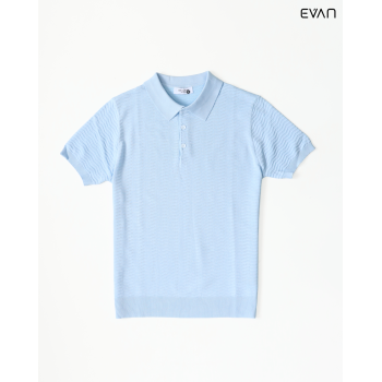 Modern Knit Polo for Refined Comfort
