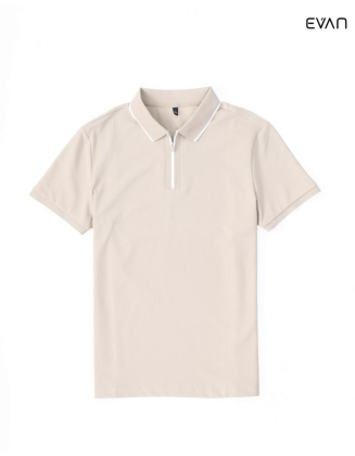 Classic Zip Polo T-shirt