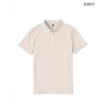 Classic Zip Polo T-shirt