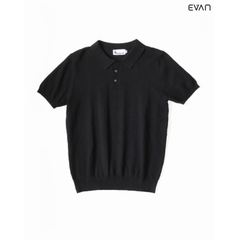 Textured Knit Polo