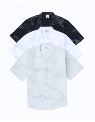 Tie-Dye Short Sleeve Shirt