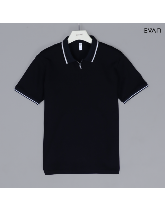  Zip Polo T-Shirt