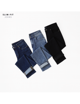 Slim-Fit Denim Jeans