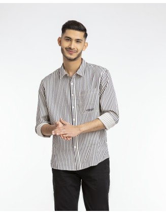 Vertical Striped Pattern, Full Shirt